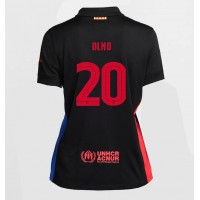 Dámy Fotbalový dres Barcelona Dani Olmo #20 2024-25 Venkovní Krátký Rukáv